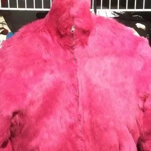 WILSONS LEATHER PINK GENUINE FUR リアルファー WILSONS LEATHER PINK GENUINE FUR リアルファー Wilsons Leather